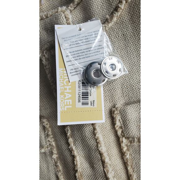 NWT Michael Kohrs Beige Vest 12 - Picture 5 of 5